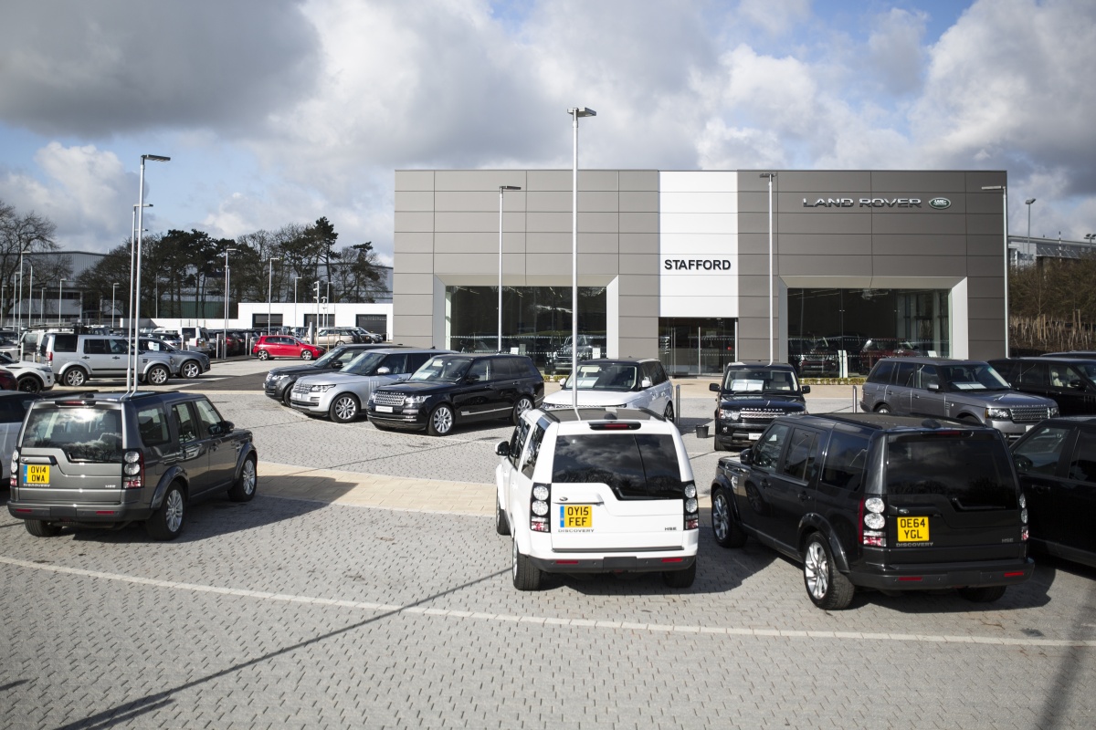 Car dealership photography in Stafford, Staffordshire.
